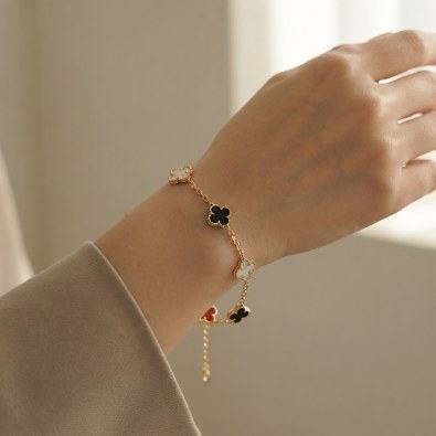 Clover Station Bracelet On-Body view