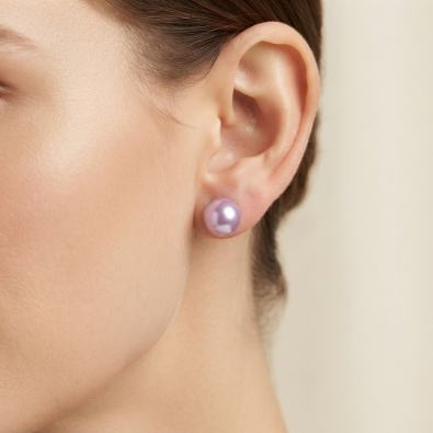 Pearl Button Studs On-Body view